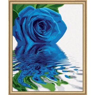Blue Rose Paint By Number Toys & Games
