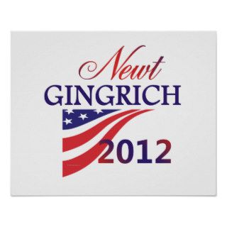 TEE Gingrich 2012 Posters