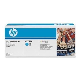 Hewlett Packard HP 307A Color LJ CP5225 ColorSphere Print Cartridge Cyan (7 300 Yield) (60/Pallet) HP 307A Cyn Toner (7.3K), Part Number CE741A 