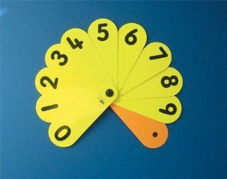 Number Fan   0 9   Early Years Maths Resource Toys & Games