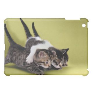 Three kittens hugging each other iPad mini cases