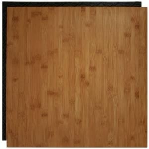 Place N Go Bamboo 18.5 in. x 18.5 in. Interlocking Waterproof Vinyl Tile with Built In Underlayment PNGB BAM