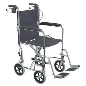 DMI Folding Transport Chair in Steel 501 1037 0678