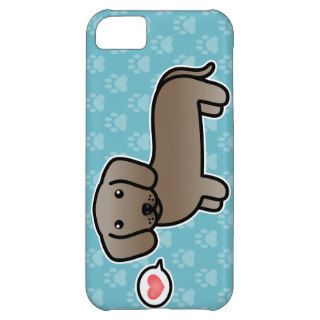Isabella Smooth Coat Dachshund Love iPhone 5C Covers