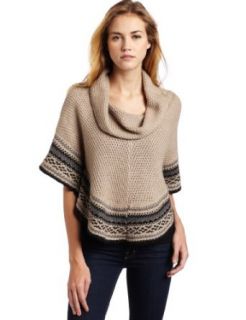 Ella Moss Women's Stockholm Poncho Sweater Pullover Sweaters