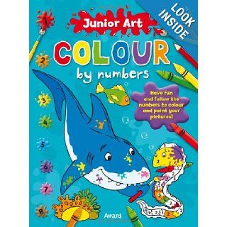 Colour by Numbers   Shark Angela Hicks 9781841358581 Books