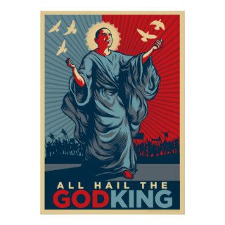 All Hail The God King Poster