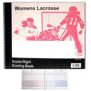 Women's Lacrosse Scorebook   26 Games  Coach And Referee Scorebooks  Sports & Outdoors