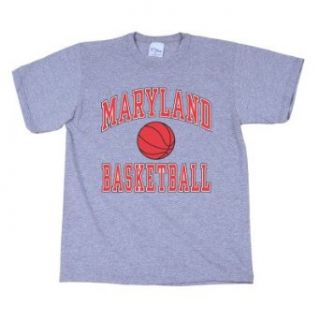 University of Maryland Terrapins Kids T Shirt (Oxford / M) Clothing
