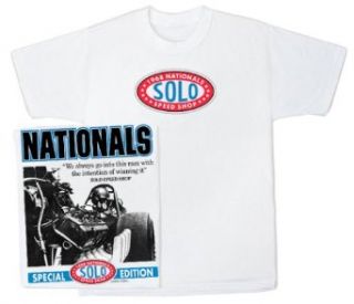 Solo Speed Shop 1968 NATIONALS Classic Racing T shirt Clothing