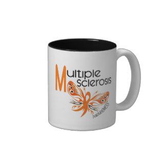 MS Multiple Sclerosis BUTTERFLY 3.1 Mug