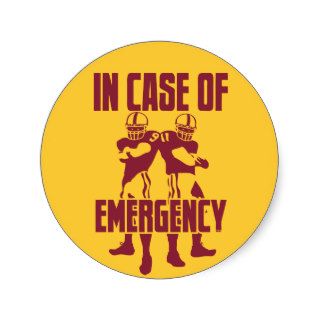 911 Emergency Sticker