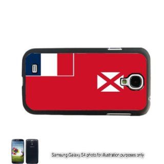 Wallis And Futuna Flag Samsung Galaxy S IV S4 GT I9500 Case Cover Skin Black Cell Phones & Accessories