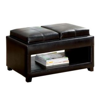 Home Decorators Collection Ely Bench with Flip Top Tray/Cushions CM BN6102