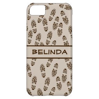 Personalized Outdoor Athlete Hiker Boot Pattern Ex iPhone 5C Cover