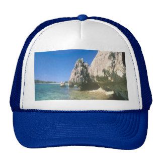 Magnificent, Rock Island, on a hat