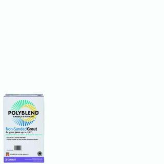 Custom Building Products Polyblend #381 Bright White 10 lb. Non Sanded Grout PBG38110