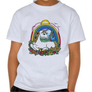 Unicorn & Rainbow Tee Shirts