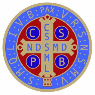 Acrylic Magnet St. Benedict Medal Photo Cutout