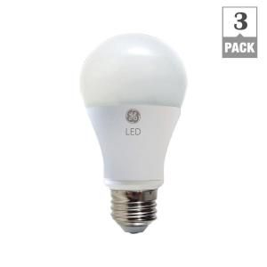 GE 40W Equivalent Soft White (2700K) A19 Dimmable LED Light Bulb (3 Pack) LED7DA19V2/ W/TP