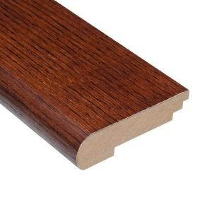 Home Legend Oak Toast 1/2 in. Thick x 3 1/2 in. Wide x 78 in. Length Hard Wood Stair Nose Molding HL103SNP