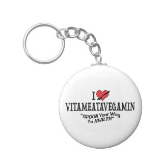 I Love Vitameatavegamin Keychain
