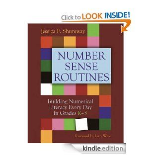 Number Sense Routines eBook Jessica F. Shumway, Lucy West Kindle Store