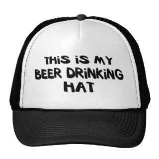 Beer Drinking Hat