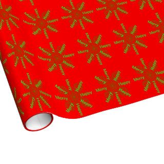 "Consolidation", Green Symbol   Gift Wrapping Paper