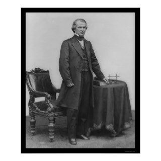 President Andrew Johnson 1867 Print