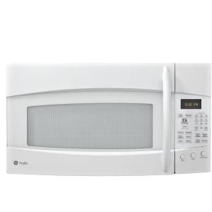 GE Profile Spacemaker 1.9 cu. ft. Over the Range Microwave in White DISCONTINUED PVM1970DRWW
