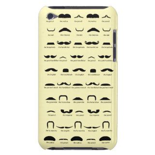 Know your mustache ?   ipod touch case
