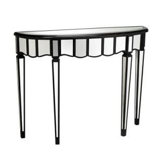 Home Decorators Collection 46 in. W Reflections Black Empire Console Table DISCONTINUED 0562000210