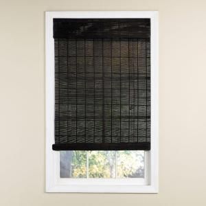 Radiance 60 in. x 72 in. Espresso Value Rollup Blind 6401012