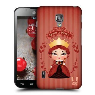 Head Case Designs Queen of Hearts Alice in Wonderland Hard Back Case Cover for LG Optimus L7 II Dual P715 Cell Phones & Accessories
