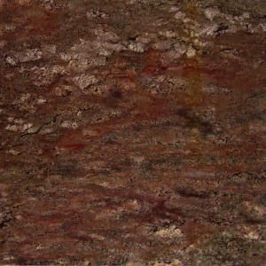 Stonemark Granite 3 in. Granite Countertop Sample in Crema Bordeaux DT G185
