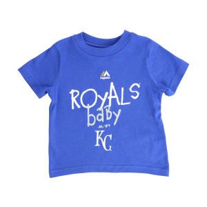 Kansas City Royals Majestic MLB Infant Born Into This T Shirt