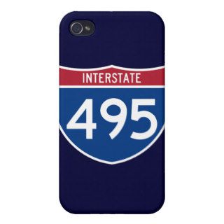Interstate 495 New York iPhone 4 Covers