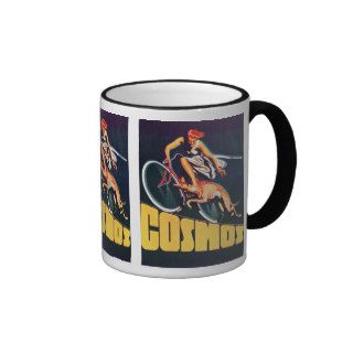 Cosmos Greyhound Bicycle Coffee Mug
