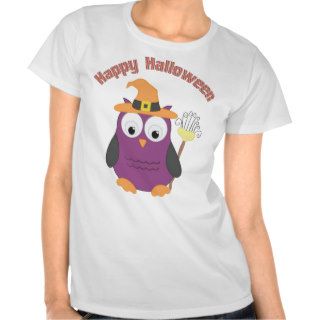 Halloween Retro Owl Witch and Dracula Tees & Gifts