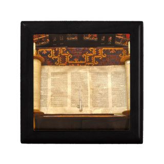 Torah Scroll Jewish Judaism Hebrew Israel Jewelry Boxes
