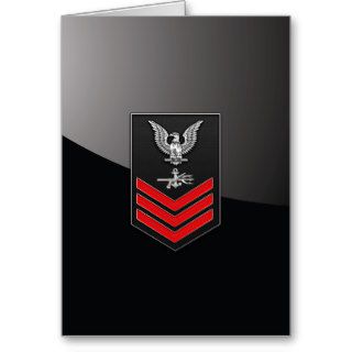 [100] Petty Officer First Class (PO1) [SO] Greeting Cards