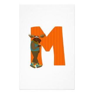 Alphabet Letter M Stationery