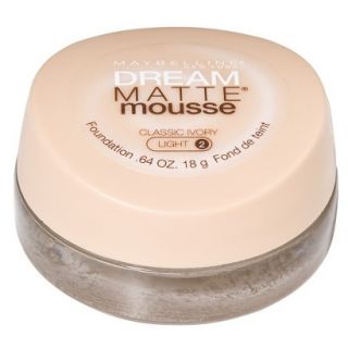 Maybelline Dream Matte Mousse Foundation   Classic Ivory   0.64 oz