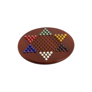 Jumbo Chinese Checkers with Marbles