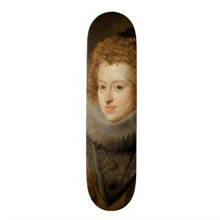 Infanta Maria of Austria by Diego Velázquez Custom Skate Board