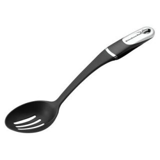 KitchenAid black Slotted Spoon