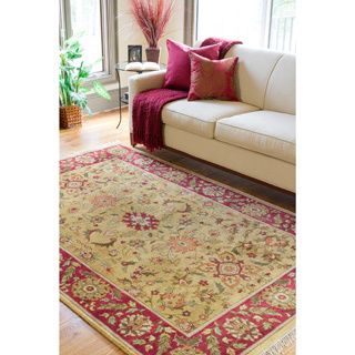 Hand knotted Babylon Semi worsted New Zealand Wool Rug (39 X 59)