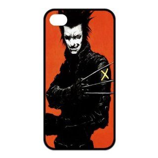 Personalized Wolverine Protective Snap on Cover Case for iPhone 4/4S WVR41 Cell Phones & Accessories