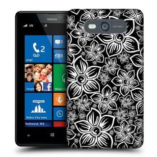 Head Case Designs Bnw Daisy Design Protective Snap on Hard Back Case for Nokia Lumia 820 Cell Phones & Accessories